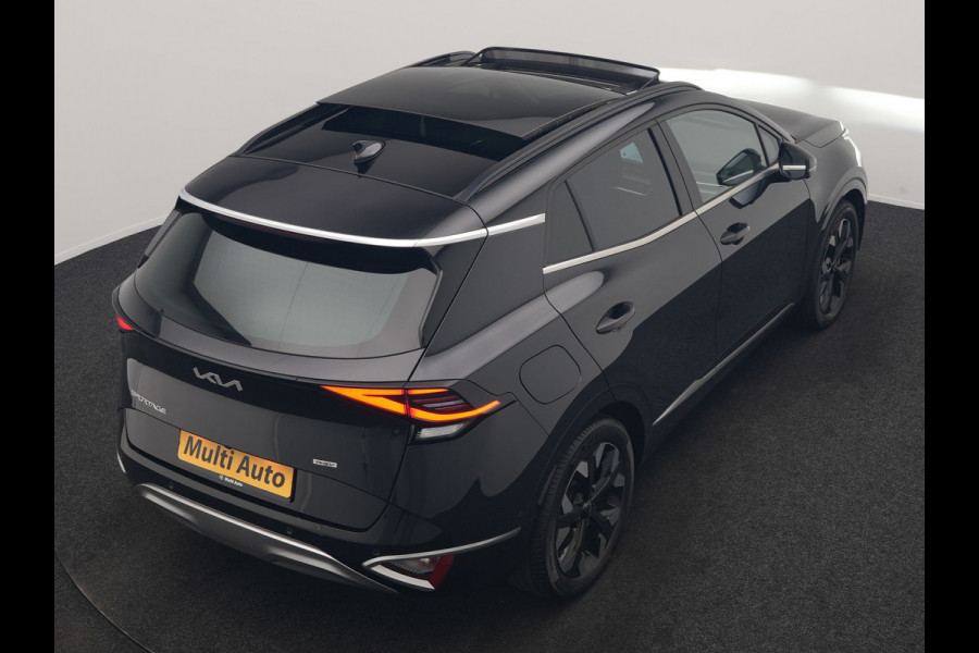 Kia Sportage 1.6 T-GDi PHEV AWD DynamicPlusLine 265pk Dealer O.H | Trekhaak Afn. | Panodak | Adaptive Cruise | 360 Camera | Harman / Kardon | Lederen Sportstoelen Memory & Ventilatie | Keyless | Apple Carplay | Blis | Stoelen & Stuur Verwarmd | Virtual | Navigatie | 19"L.M | Plug In Hybrid