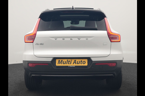 Volvo XC40 Recharge Ultimate 69 kWh 231pk Dealer O.H. | Panodak | Warmtepomp | 360 Camera | Adaptive Cruise | Harman / Kardon | Sportstoelen Memory & Verwarmd | Blis | Keyless | Pilot Assist | Apple Carplay | Stuur Verwarmd | Google Assistent &  | 20"L.M |