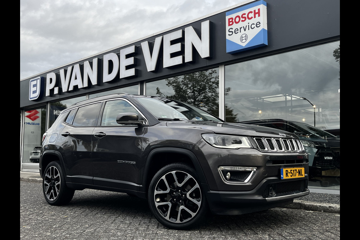 Jeep Compass 1.4 MultiAir Limited 4x4 170pk/125kW Automaat 9-traps | ACC | Elektr. achterklep | Beats | Apple / Android Carplay | Keyless | Two-tone lak etc. etc.