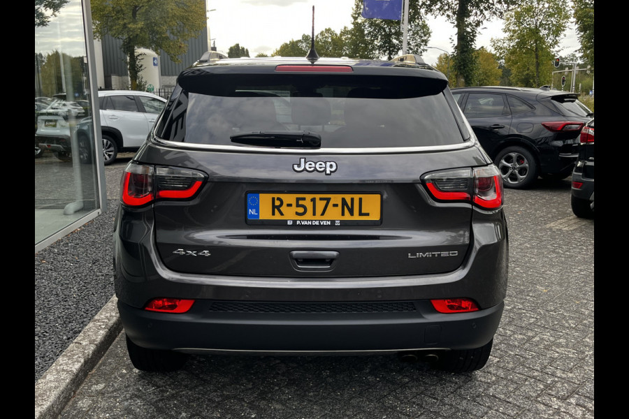 Jeep Compass 1.4 MultiAir Limited 4x4 170pk/125kW Automaat 9-traps | ACC | Elektr. achterklep | Beats | Apple / Android Carplay | Keyless | Two-tone lak etc. etc.