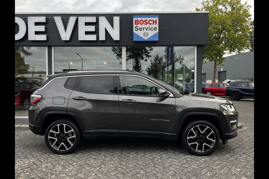 Jeep Compass 1.4 MultiAir Limited 4x4 170pk/125kW Automaat 9-traps | ACC | Elektr. achterklep | Beats | Apple / Android Carplay | Keyless | Two-tone lak etc. etc.