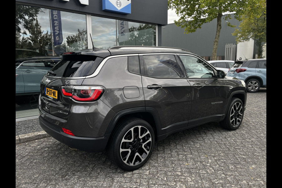 Jeep Compass 1.4 MultiAir Limited 4x4 170pk/125kW Automaat 9-traps | ACC | Elektr. achterklep | Beats | Apple / Android Carplay | Keyless | Two-tone lak etc. etc.