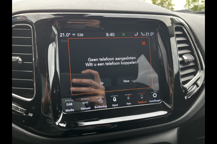 Jeep Compass 1.4 MultiAir Limited 4x4 170pk/125kW Automaat 9-traps | ACC | Elektr. achterklep | Beats | Apple / Android Carplay | Keyless | Two-tone lak etc. etc.