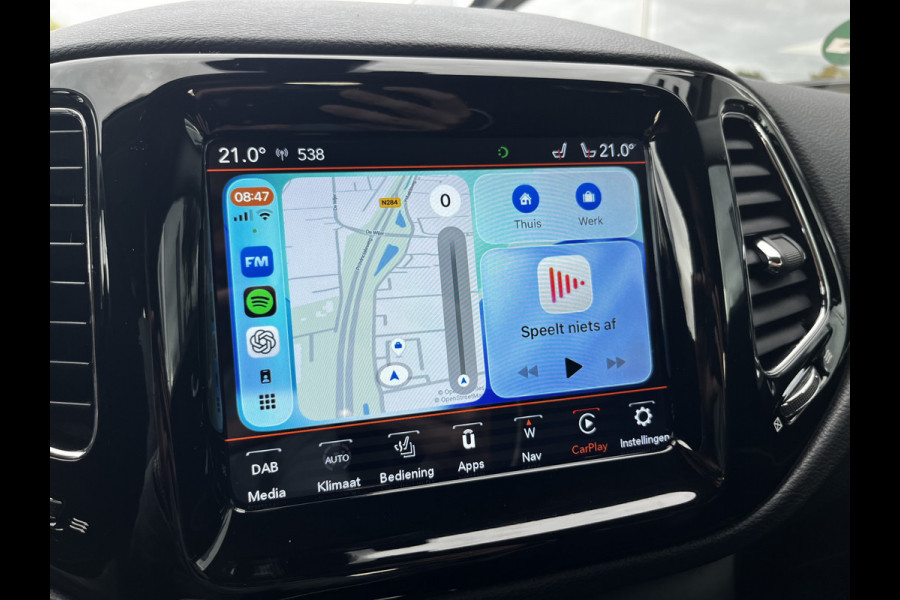 Jeep Compass 1.4 MultiAir Limited 4x4 170pk/125kW Automaat 9-traps | ACC | Elektr. achterklep | Beats | Apple / Android Carplay | Keyless | Two-tone lak etc. etc.