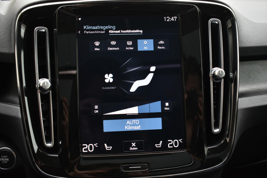 Volvo XC40 T5 262PK Recharge Inscription / Adaptive Cruise Control / Leren bekleding / Elektrisch verstelbare stoelen met geheugen / Stoel- en stuurverwarming / Elektrisch panorama schuifdak / Trekhaak elektrisch uitklapbaar/ Elektrische achterklep / Achteruitrijcamera / Parkeersensoren V+A