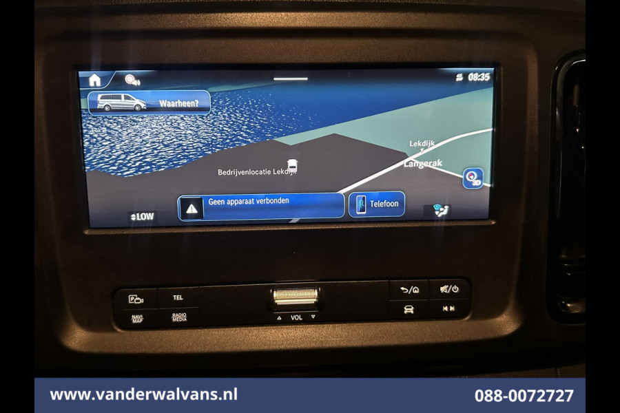 Mercedes-Benz Vito 116 CDI 164pk L2H1 2025 Model Euro6 Airco | XL MBUX | Camera | Navigatie | Adaptieve Cruisecontrol Stoelverwarming, Parkeersensoren, Bijrijdersbank