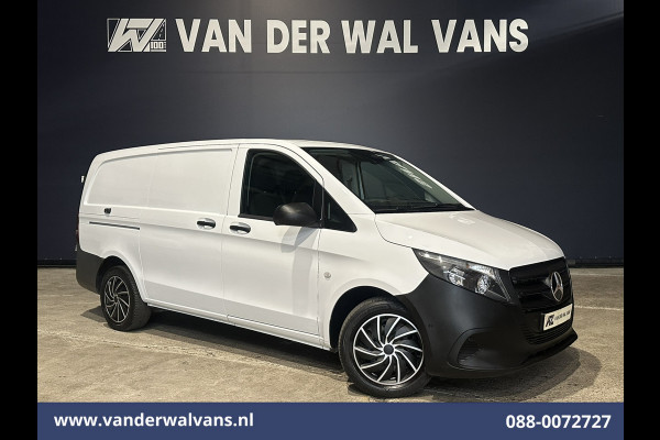 Mercedes-Benz Vito 116 CDI 164pk L2H1 2025 Model Euro6 Airco | XL MBUX | Camera | Navigatie | Adaptieve Cruisecontrol Stoelverwarming, Parkeersensoren, Bijrijdersbank