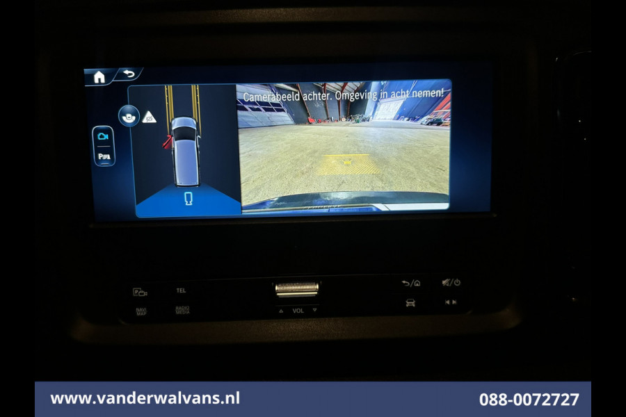 Mercedes-Benz Vito 116 CDI 164pk L2H1 2025 Model Euro6 Airco | XL MBUX | Camera | Navigatie | Adaptieve Cruisecontrol Stoelverwarming, Parkeersensoren, Bijrijdersbank