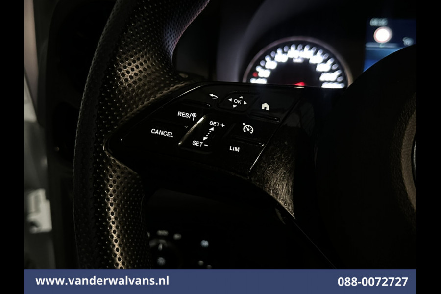 Mercedes-Benz Vito 116 CDI 164pk L2H1 2025 Model Euro6 Airco | XL MBUX | Camera | Navigatie | Adaptieve Cruisecontrol Stoelverwarming, Parkeersensoren, Bijrijdersbank