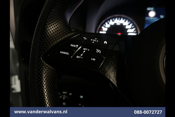 Mercedes-Benz Vito 116 CDI 164pk L2H1 2025 Model Euro6 Airco | XL MBUX | Camera | Navigatie | Adaptieve Cruisecontrol Stoelverwarming, Parkeersensoren, Bijrijdersbank