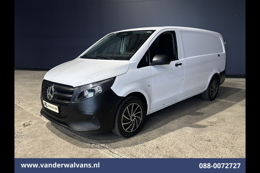 Mercedes-Benz Vito 116 CDI 164pk L2H1 2025 Model Euro6 Airco | XL MBUX | Camera | Navigatie | Adaptieve Cruisecontrol Stoelverwarming, Parkeersensoren, Bijrijdersbank