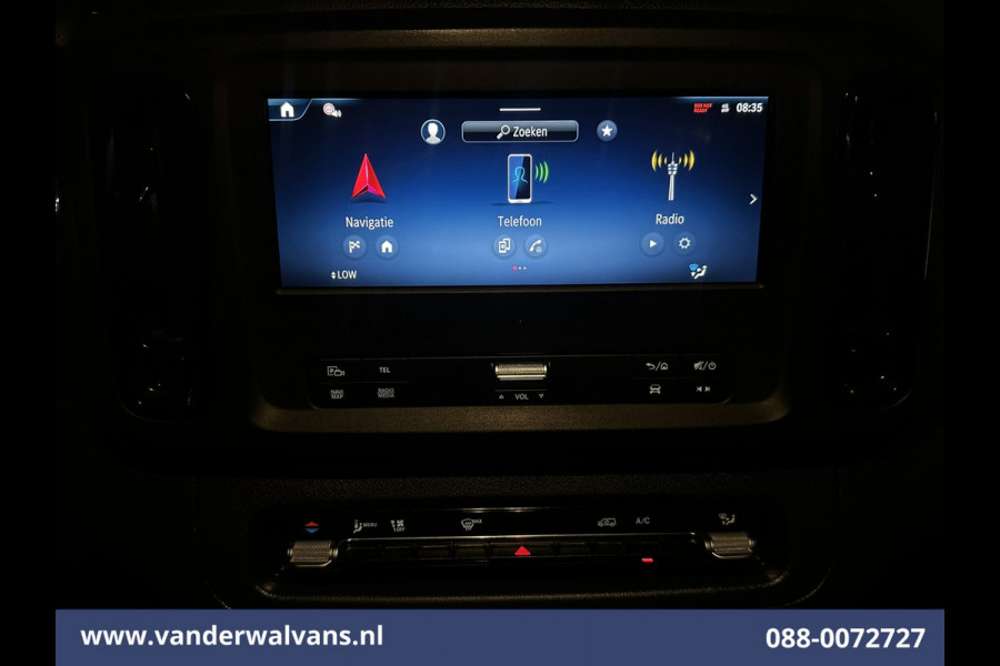 Mercedes-Benz Vito 116 CDI 164pk L2H1 2025 Model Euro6 Airco | XL MBUX | Camera | Navigatie | Adaptieve Cruisecontrol Stoelverwarming, Parkeersensoren, Bijrijdersbank