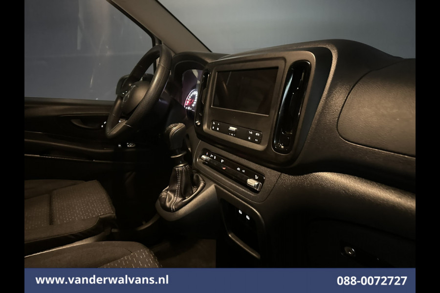 Mercedes-Benz Vito 116 CDI 164pk L2H1 2025 Model Euro6 Airco | XL MBUX | Camera | Navigatie | Adaptieve Cruisecontrol Stoelverwarming, Parkeersensoren, Bijrijdersbank