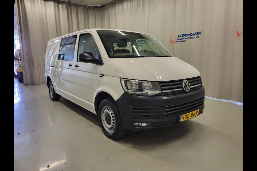 Volkswagen Transporter 2.0TDI L2/H1 Dubbele Cabine Euro 6!