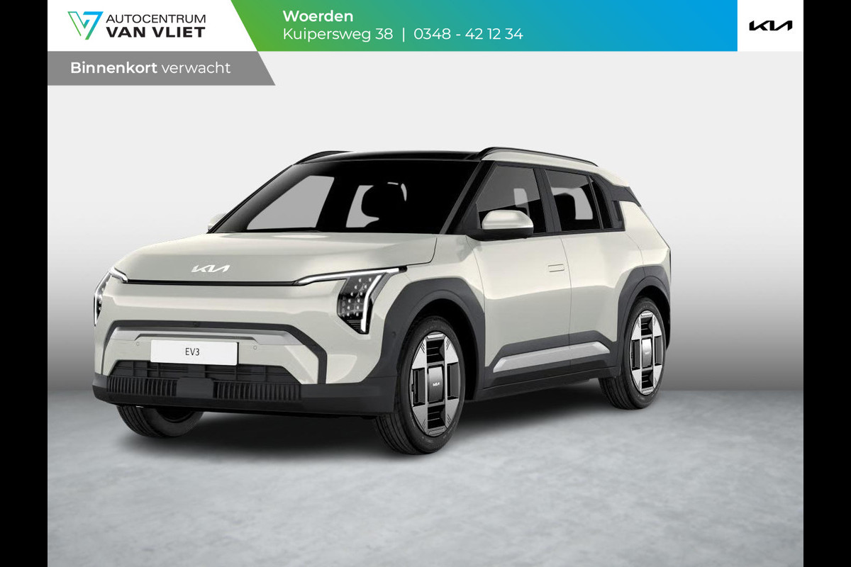 Kia EV3 Plus 58.3 kWh | Actieprijs* | Navi. | Clima. | Adapt. Cruise. | Parkeersensoren | Dodehoekassistentie | Stoel&Stuur Verwarming