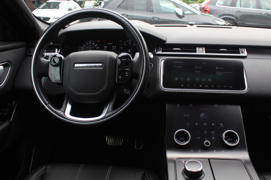 Land Rover Range Rover Velar 2.0 P300 Turbo AWD R-Dynamic SE / Trekhaak / Panoramadak / 360Camera / Luxe Leder / Meridian / 22'' / Matrix LED / Keyless / Stoel+Stuurverwarming / Dodehoek / DAB / Cruise Control