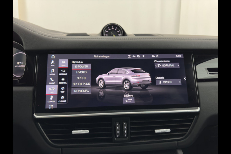 Porsche Cayenne Coupé 3.0 E-Hybrid (Plug-in) {SoH-100%} Aut. *PANO | SPORT-CHRONO | LEATHER | BOSE-AUDIO | FULL-LED | TOPVIEW | AIRSUSPENSION | DIGI-COCKPIT | HEATED-SPORTSEATS | DAB | NAVI-FULLMAP | PRIVACY-GLASS | SHIFTPADDLES | HEAD-UP | 21"ALU