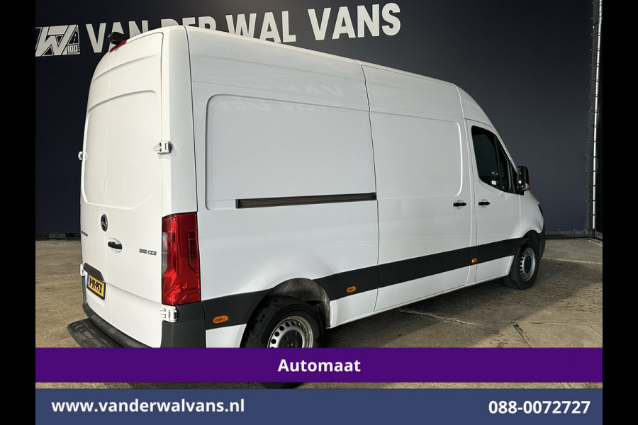 Mercedes-Benz Sprinter 315 CDI 150pk 9G-Tronic Automaat L2H2 Euro6 Airco | Camera | Apple Carplay | Chauffeursstoel Android Auto