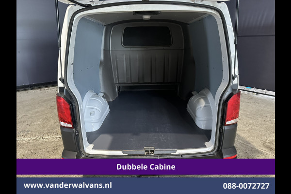Volkswagen Transporter 2.0 TDI 150pk 4Motion L2H1 Dubbele Cabine Euro6 Airco | 5-Zits | Apple Carplay | Cruisecontrol | Omvormer Android Auto, 2500kg Trekhaak, Leder, Parkeersensoren, Achterklep