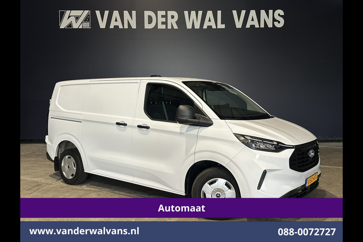 Ford Transit Custom 2.0 TDCI 136pk Automaat L1H1 Euro6 Airco | Camera | Apple Carplay | LED | Cruisecontrol 2740kg Trekhaak, Android Auto, Verwarmde voorruit, Parkeersensoren, Bijrijdersbank