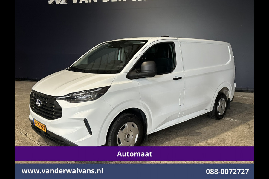 Ford Transit Custom 2.0 TDCI 136pk Automaat L1H1 Euro6 Airco | Camera | Apple Carplay | LED | Cruisecontrol 2740kg Trekhaak, Android Auto, Verwarmde voorruit, Parkeersensoren, Bijrijdersbank