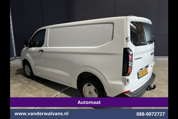 Ford Transit Custom 2.0 TDCI 136pk Automaat L1H1 Euro6 Airco | Camera | Apple Carplay | LED | Cruisecontrol 2740kg Trekhaak, Android Auto, Verwarmde voorruit, Parkeersensoren, Bijrijdersbank