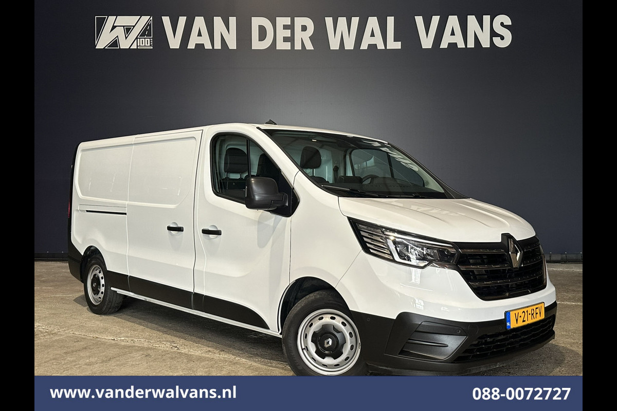 Renault Trafic 2.0 dCi 131pk L2H1 Euro6 Airco | Navigatie | Camera | LED | Cruisecontrol Parkeersensoren, Bijrijdersbank
