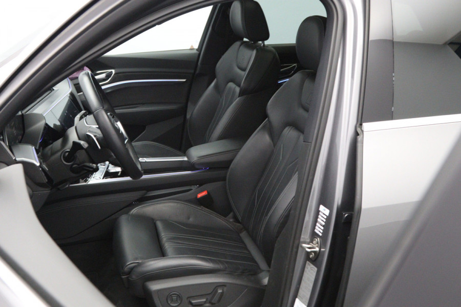Audi e-tron e-tron 55 Quattro Advanced 95 kWh 408 PK, SOH 90 %, Panoramadak, Leder, S-Line Int, B&O Sound, 360 Camera