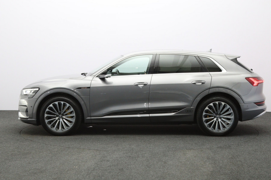 Audi e-tron e-tron 55 Quattro Advanced 95 kWh 408 PK, SOH 90 %, Panoramadak, Leder, S-Line Int, B&O Sound, 360 Camera