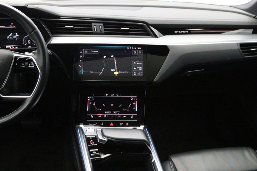 Audi e-tron e-tron 55 Quattro Advanced 95 kWh 408 PK, SOH 90 %, Panoramadak, Leder, S-Line Int, B&O Sound, 360 Camera