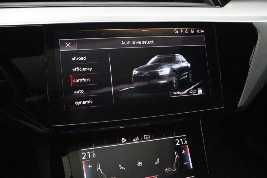 Audi e-tron e-tron 55 Quattro Advanced 95 kWh 408 PK, SOH 90 %, Panoramadak, Leder, S-Line Int, B&O Sound, 360 Camera