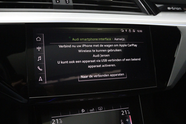 Audi e-tron e-tron 55 Quattro Advanced 95 kWh 408 PK, SOH 90 %, Panoramadak, Leder, S-Line Int, B&O Sound, 360 Camera