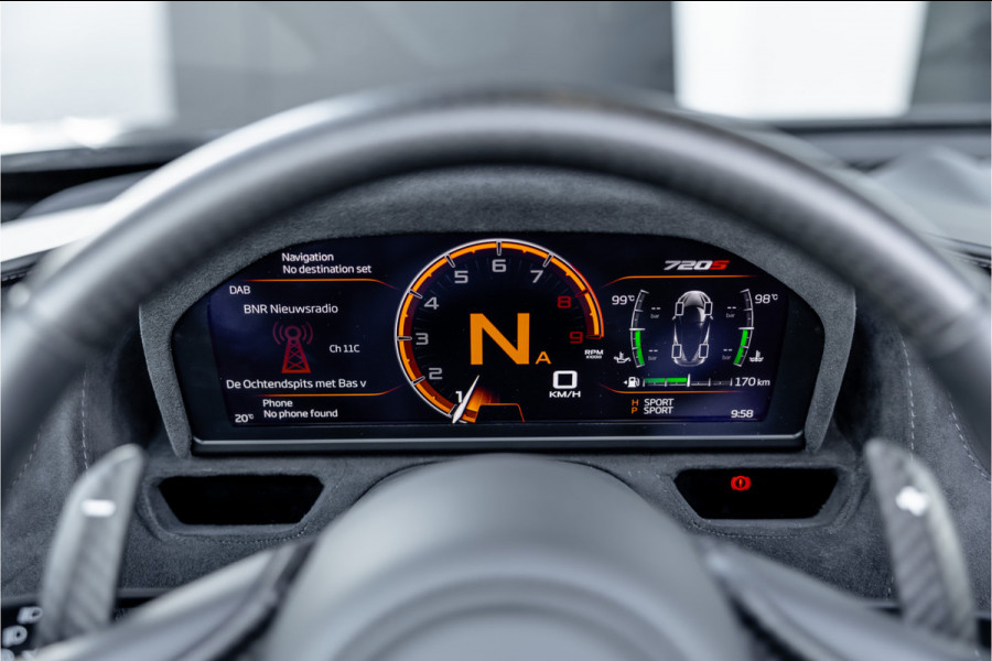 McLaren 720S Spider - N-Largo 1 of 15 4.0 V8 - Lift | B&W | Carbon | Alcantara