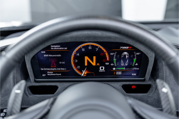 McLaren 720S Spider - N-Largo 1 of 15 4.0 V8 - Lift | B&W | Carbon | Alcantara