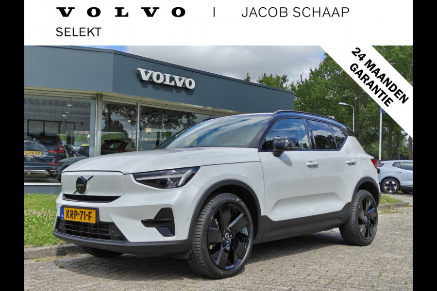 Volvo EX40 252PK Extended Range Plus Black Ed. 82 kWh | BLIS | ACC | PDC V+A | Pano | Verwarm. Stoelen/Stuur | Warmtepomp |