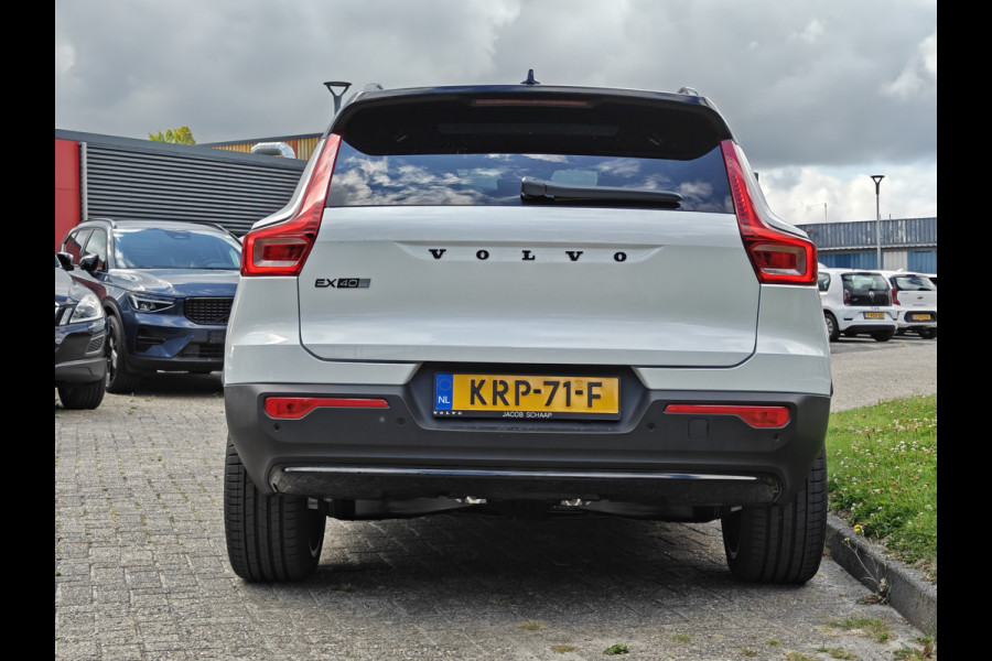 Volvo EX40 252PK Extended Range Plus Black Ed. 82 kWh | BLIS | ACC | PDC V+A | Pano | Verwarm. Stoelen/Stuur | Warmtepomp |