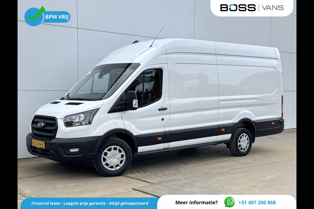 Ford Transit DC 2.0 TDCI 165PK L4H3 Dubbele Cabine Airco Cruise Control Lane Assist Camera Trekhaak voorbereiding