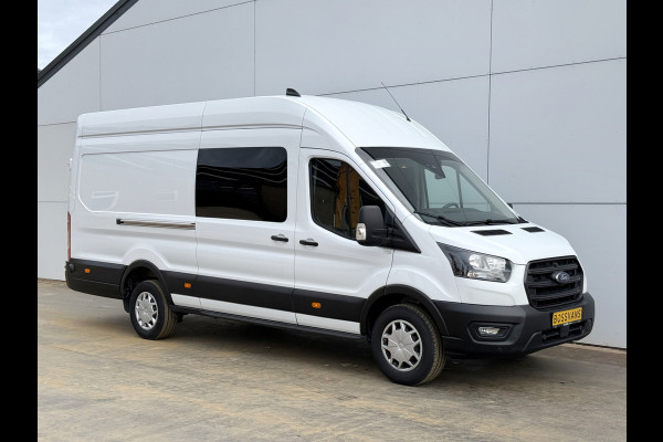 Ford Transit DC 2.0 TDCI 165PK L4H3 Dubbele Cabine Airco Cruise Control Lane Assist Camera Trekhaak voorbereiding