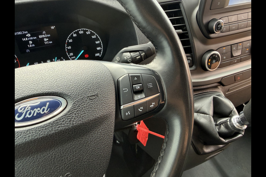 Ford Transit DC 2.0 TDCI 165PK L4H3 Dubbele Cabine Airco Cruise Control Lane Assist Camera Trekhaak voorbereiding