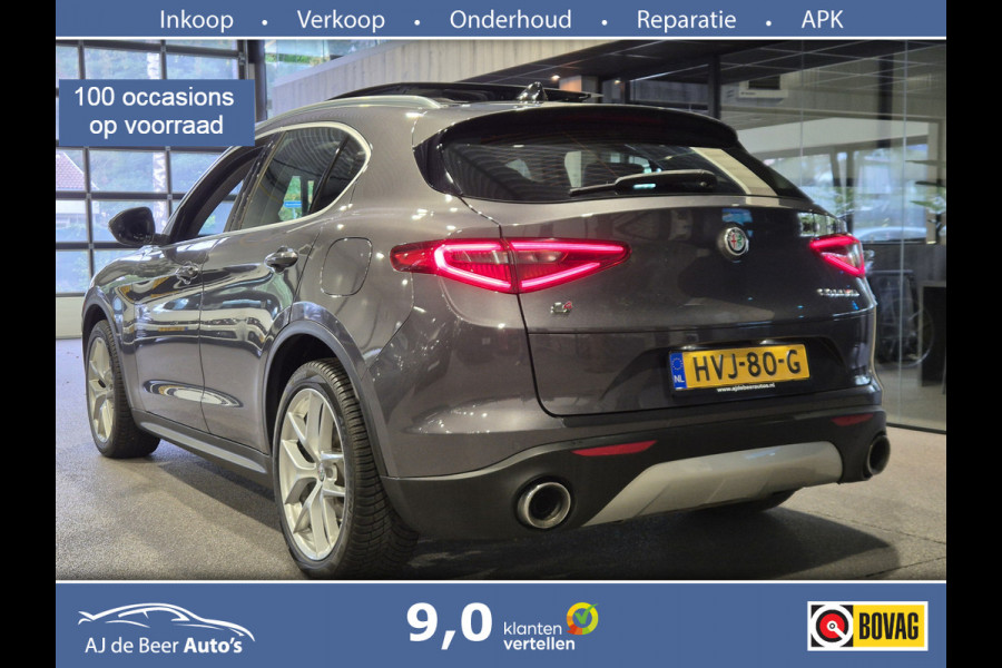 Alfa Romeo Stelvio 2.0 T AWD Veloce Pano | Harman-Kardon | Camera | Leder | Verw. stoelen-stuur | Trekhaak