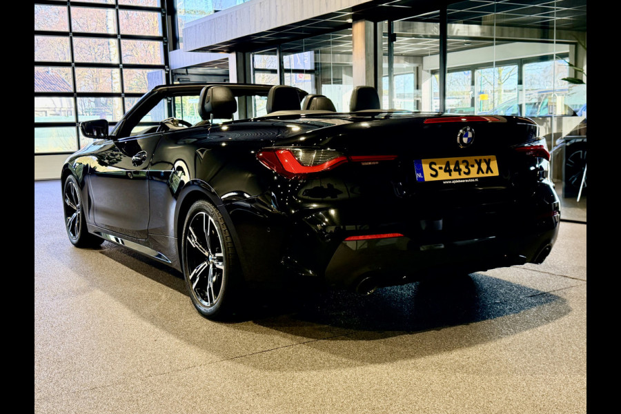 BMW 4 Serie Cabrio 420i High Executive H/K | Camera |Stoel/stuur/nek verwarming | Carplay | Navigatie
