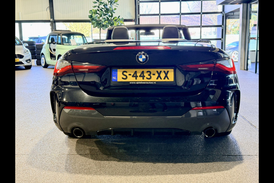 BMW 4 Serie Cabrio 420i High Executive H/K | Camera |Stoel/stuur/nek verwarming | Carplay | Navigatie