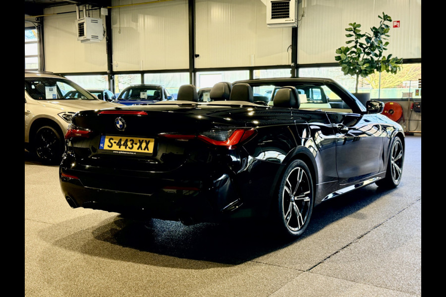BMW 4 Serie Cabrio 420i High Executive H/K | Camera |Stoel/stuur/nek verwarming | Carplay | Navigatie