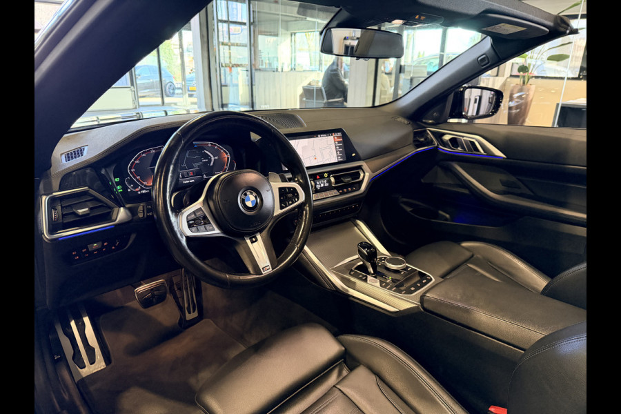 BMW 4 Serie Cabrio 420i High Executive H/K | Camera |Stoel/stuur/nek verwarming | Carplay | Navigatie