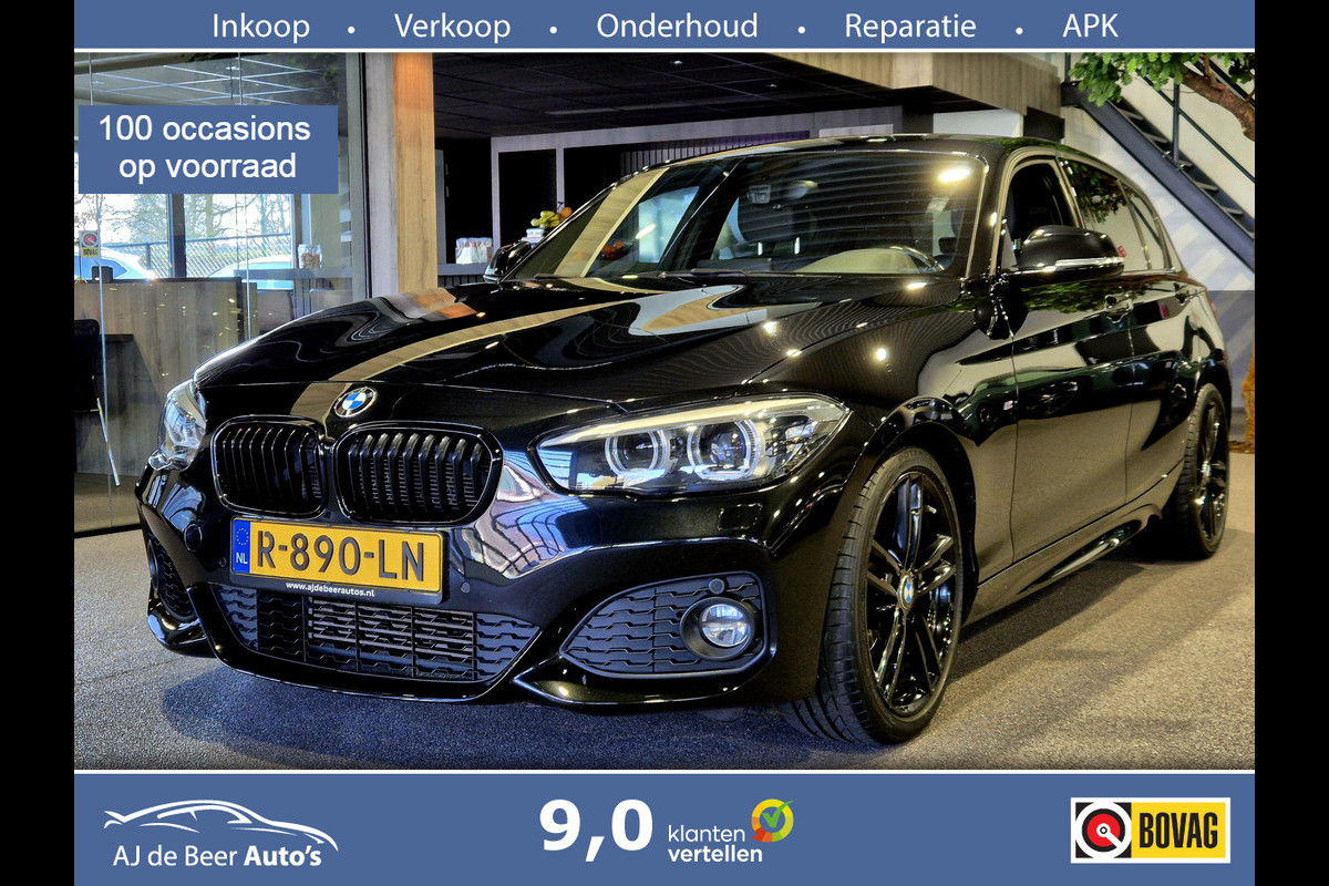 BMW 1-serie M-Sport Shadow Edition Camera | Leder | Stoelverwarming | Zwarte hemel | CarPlay | Cruise