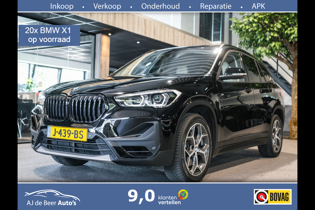 BMW X1 sDrive20i 190pk Executive X-Line | Facelift | Panorama | Camera | HUD | Leder beige | Camera | NAP