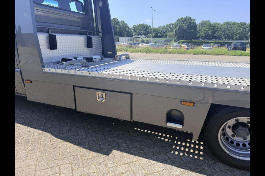 Mercedes-Benz Sprinter 519 3.0 CDI L3 EURO VI-D Tijhof Aluliner oprijwagen full optie met aanhanger