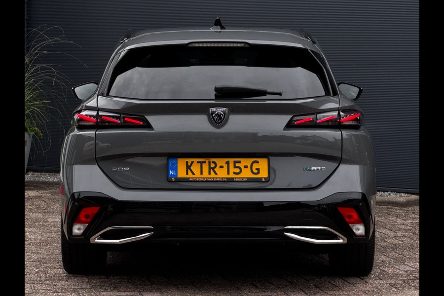 Peugeot 308 SW 1.6 Plug-in Hybrid 180 GT | 100% SOH | Leder-Alcantara + Memory | Camera | Navigatie