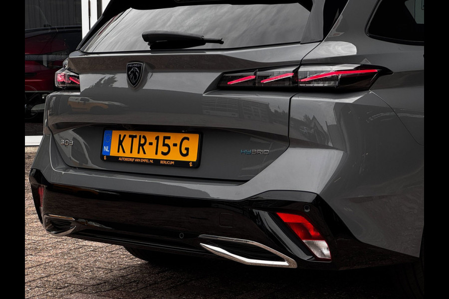 Peugeot 308 SW 1.6 Plug-in Hybrid 180 GT | 100% SOH | Leder-Alcantara + Memory | Camera | Navigatie