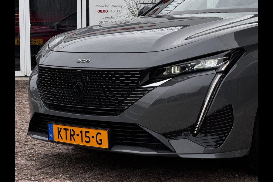 Peugeot 308 SW 1.6 Plug-in Hybrid 180 GT | 100% SOH | Leder-Alcantara + Memory | Camera | Navigatie